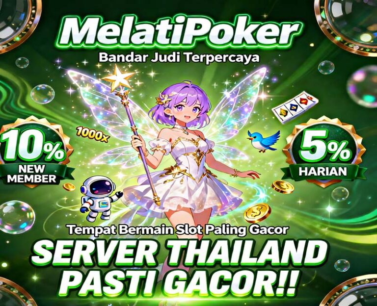MelatiPoker Slot QRIS Online Mudah Menang Hari Ini