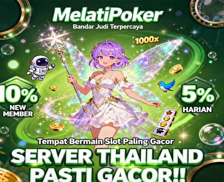 MelatiPoker Slot BSI Online Terpercaya Mudah Menang